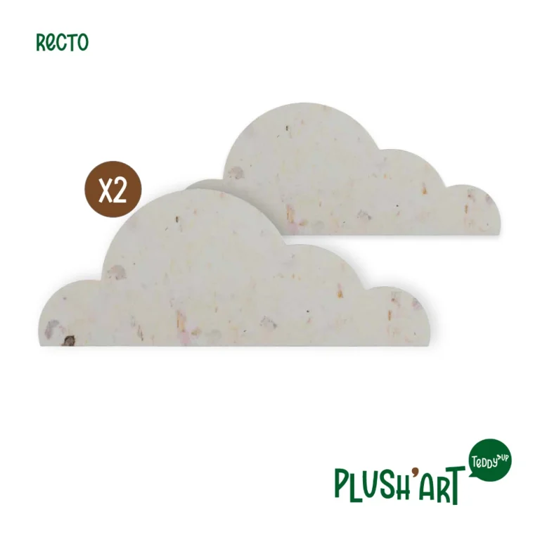 Pack de 2 nuages au recto